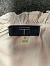 T Tahari 100% Polyester Ivory Tan Sleeveless Blouse Size M - photo 7