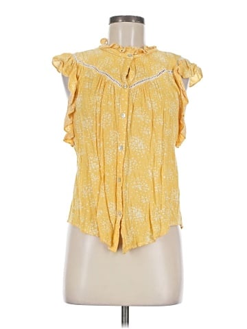 Heroes & Dreamers Sleeveless Button-Down Shirt (view 1)