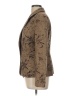 Coldwater Creek Print Brown Blazer Size 12 - photo 5