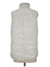 Thread & Supply 100% Polyester Gray Faux Fur Vest Size M - photo 2