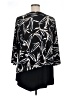 JM Collection Black 3/4 Sleeve T-Shirt Size 1X - photo 2