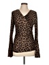 Shein Brown Long Sleeve T-Shirt Size 12 - photo 1