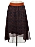 Lularoe 100% Polyester Paisley Brown Casual Skirt Size M - photo 1