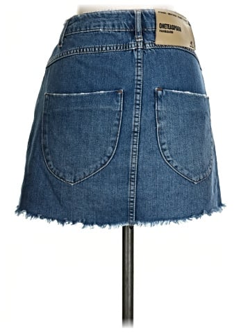ONETEASPOON Denim Skirt (view 2)
