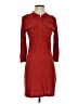 Bobi 100% Cotton Red Casual Dress Size XS - photo 1