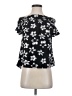 Papermoon Black Short Sleeve Blouse Size S - photo 1