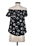 Papermoon Black Short Sleeve Blouse Size S - photo 2