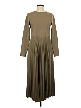 what color shoes with a green dress TINA COTTON BOUFFE SHIRT DRESS GREEN main image 0