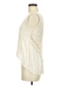 Blu Pepper 100% Rayon Ivory Sleeveless Blouse Size M - photo 5
