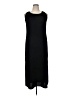 Studio 1 100% Polyester Solid Black Casual Dress Size 14 - photo 1