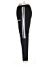 Adidas 100% Polyester Solid Black Track Pants Size L - photo 5