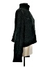 Pol 100% Polyester Tweed Green Turtleneck Sweater Size M - photo 4