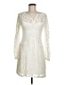 Nanette Lepore Solid Ivory Cocktail Dress Size 6 - photo 1