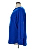 Lands' End 100% Polyester Blue Long Sleeve Blouse Size 16 - photo 5