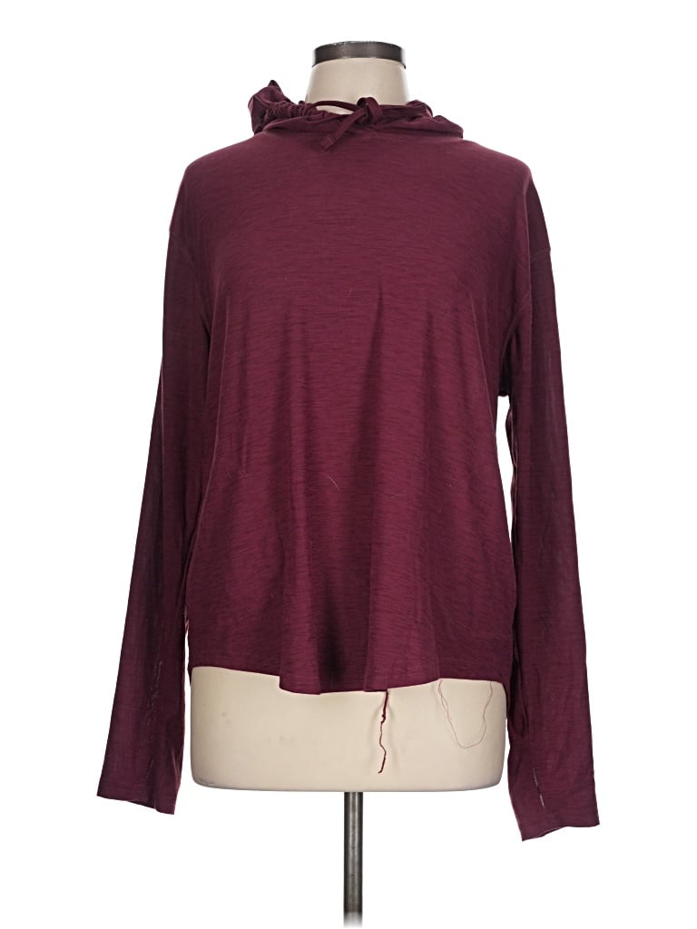 Pre-owned Active By Old Navy Turtleneck Sweater In Burgundy