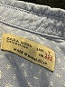 Zara Solid Blue Long Sleeve Button-Down Shirt Size 7 - photo 5
