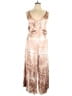 LACAUSA Metallic Tan Jumpsuit Size XL - photo 1
