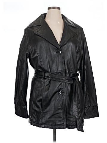 Wilsons Leather Trenchcoat (view 1)