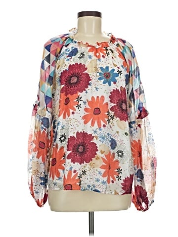 Fate 3/4 Sleeve Blouse (view 1)