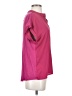 Pleione 100% Polyester Pink Short Sleeve Blouse Size S - photo 4