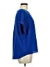 Perseption Concept 100% Polyester Blue Short Sleeve Blouse Size M - photo 4