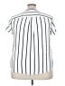 Torrid 100% Polyester White Short Sleeve Blouse Size 2X Plus (2) - photo 2