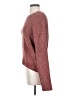 Lulus 100% Polyester Tweed Burgundy Pullover Sweater Size S - photo 5