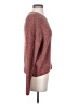 Lulus 100% Polyester Tweed Burgundy Pullover Sweater Size S - photo 4