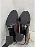 Burberry Burgundy Leather Ankle Boots Size 7 - photo 9