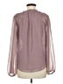 Listicle 100% Polyester Purple Long Sleeve Blouse Size M - photo 2