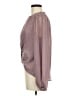 Listicle 100% Polyester Purple Long Sleeve Blouse Size M - photo 5