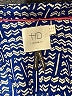 HD in Paris 100% Polyester Blue Long Sleeve Blouse Size 4 - photo 7