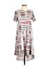 Lularoe Print Gray Casual Dress Size XS - photo 1