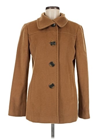 Ellen Tracy Wool Coat (view 1)
