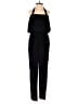 Madewell 100% Viscose Solid Black Apron Ruffle Jumpsuit Size XS - photo 1