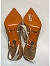 Dolce & Gabbana Ivory Tan Leather Slingback Heels Size EU 40 - photo 7