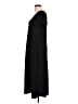 ABLE Solid Black Casual Dress Size L - photo 5