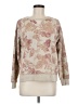 Studio Works Floral Tan Pullover Sweater Size L (petite) - photo 1