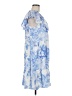 Sandra Darren Blue Casual Dress Size M - photo 4