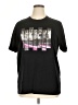 Assorted Brands Print Black Short Sleeve T-Shirt Size XL - photo 1