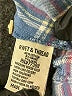 Rivet & Thread Plaid Blue 3/4 Sleeve Button-Down Shirt Size M - photo 8