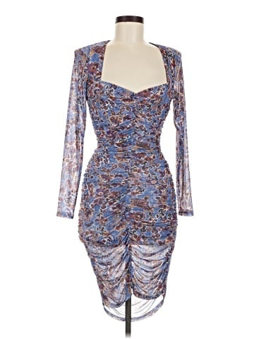 Aqua Cocktail Dress (view 1)
