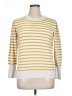 Ann Taylor LOFT Stripes Yellow Pullover Sweater Size XL - photo 1