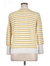 Ann Taylor LOFT Stripes Yellow Pullover Sweater Size XL - photo 2