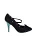 Poetic License 100% Leather Color Block Teal Heels Size EU 39 1/2 - photo 1