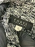 Forte 100% Cotton Metallic Black Gray Turtleneck Sweater Size L - photo 7