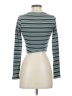 Shein Teal Long Sleeve Top Size 4 - photo 2