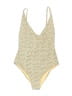 Lulus Print Ivory One Piece Swimsuit Size S - photo 1