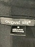 August Silk Black Cardigan Size M - photo 7