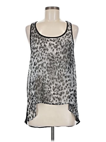 Blue Sketch Tank Top (view 1)